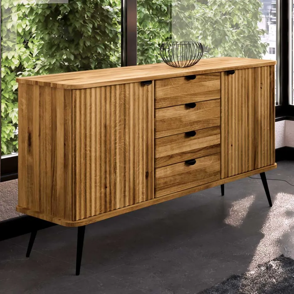 Sideboard aus massivem Holz Clantica*Pharao24 Outlet