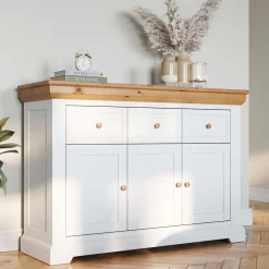 Sideboard Bechir Massivholzmöbel|Wohnzimmerschrank