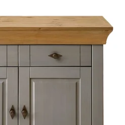 Outlet Sideboard Mangali Massivholzmöbel|Küchenkommode