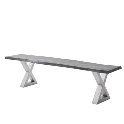 Outlet Sitzbank Fahima Küchenbank|Holzbänke