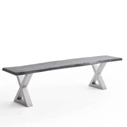 Outlet Sitzbank Fahima Küchenbank|Holzbänke