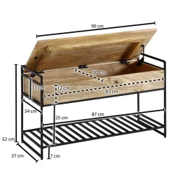 Online Sitzbank Flur Camilla Garderobenbänke|Truhenbänke
