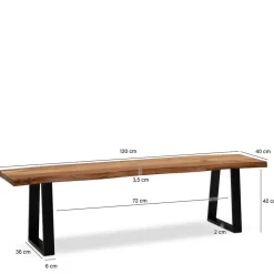 Clearance Sitzbank Kalistra Küchenbank|Holzbänke