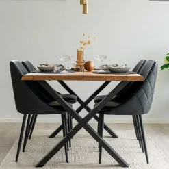 Clearance Sitzgruppe Millona Tisch Mit Stühlen|Esszimmer Sets