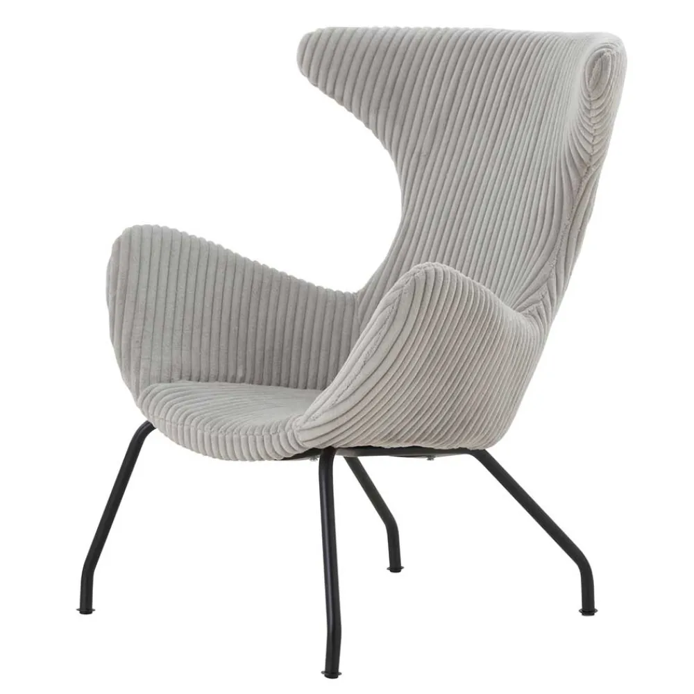 Outlet Skandi Ohrensessel Vorazio Wohnzimmer Sessel|Ohrensessel