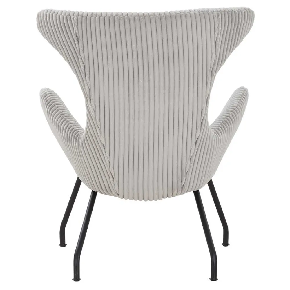 Outlet Skandi Ohrensessel Vorazio Wohnzimmer Sessel|Ohrensessel