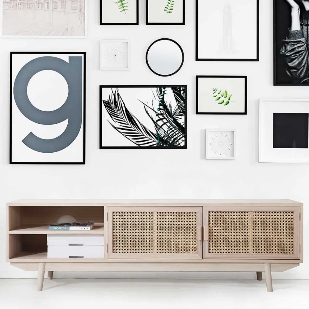 Hot Skandi TV Board Jolvian Massivholz Tv Möbel|Fernsehkommoden