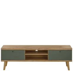 New Skandi Wohnzimmermöbel Lora Wohnwand 300 Cm