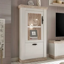 Skandinavische Vitrine Flurencina*Pharao24 Online