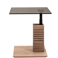 Hot Sofa Beistelltisch Coralla Beistelltische|Glastische