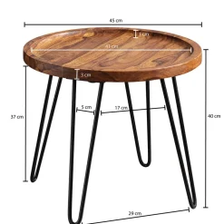 Sofa Beistelltisch Rozenna*Pharao24 Hot