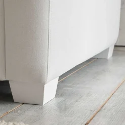 New Sofa blau weiß gestreift Nalyva Polstermöbel|Wohnzimmercouch