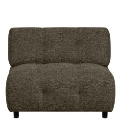 Discount Sofa Element Einsitzer Strukturstoff Vallino Einzelsofa|Modulsofas
