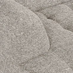 Outlet Sofa Element links hellgrau Ajama Modulsofas|Einzelsofa