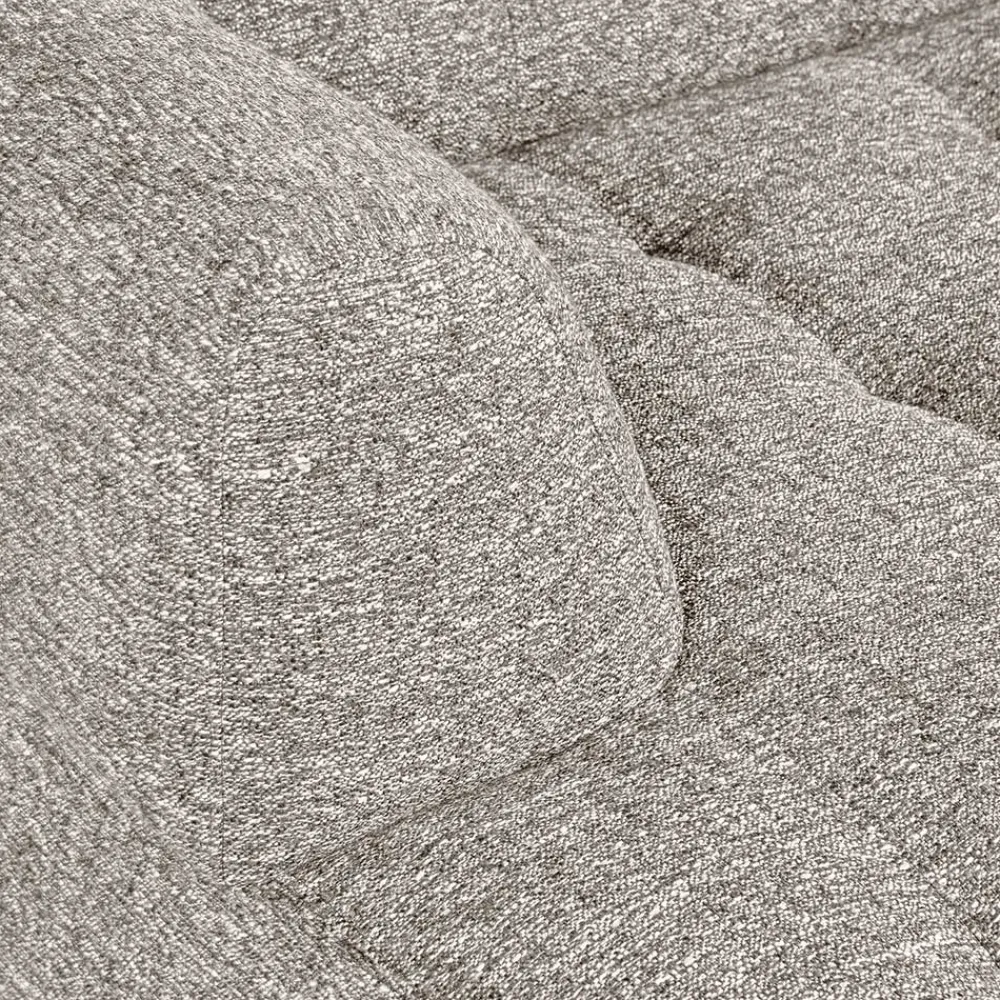 Outlet Sofa Element links hellgrau Ajama Modulsofas|Einzelsofa