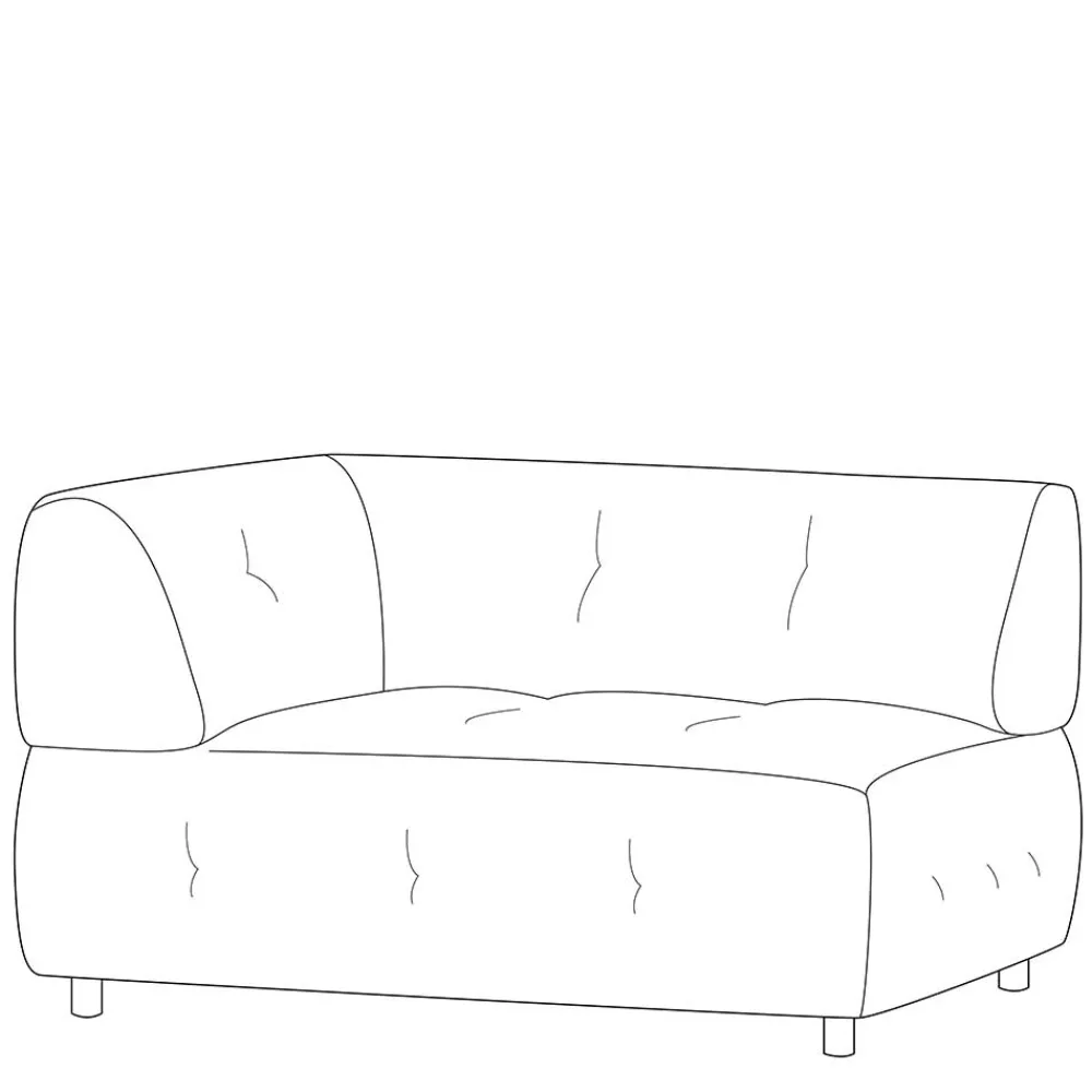 Best Sofamodul Mauve Timent Einzelsofa|Modulsofas