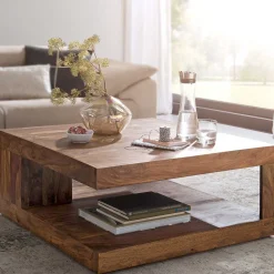 New Sofatisch massiv Holz Cellossa Wohnzimmertisch|Massivholztische