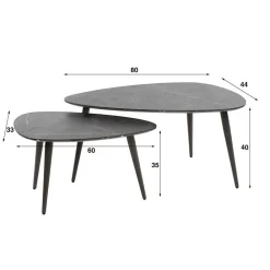 Outlet Sofatisch Tirol Beistelltische|Couchtische