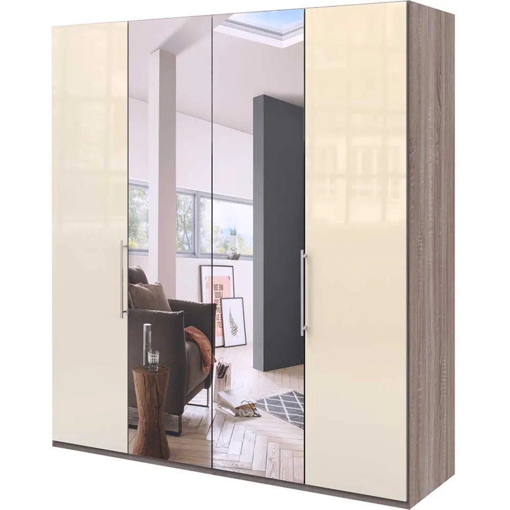 Spiegel Kleiderschrank Burna*Pharao24 Clearance