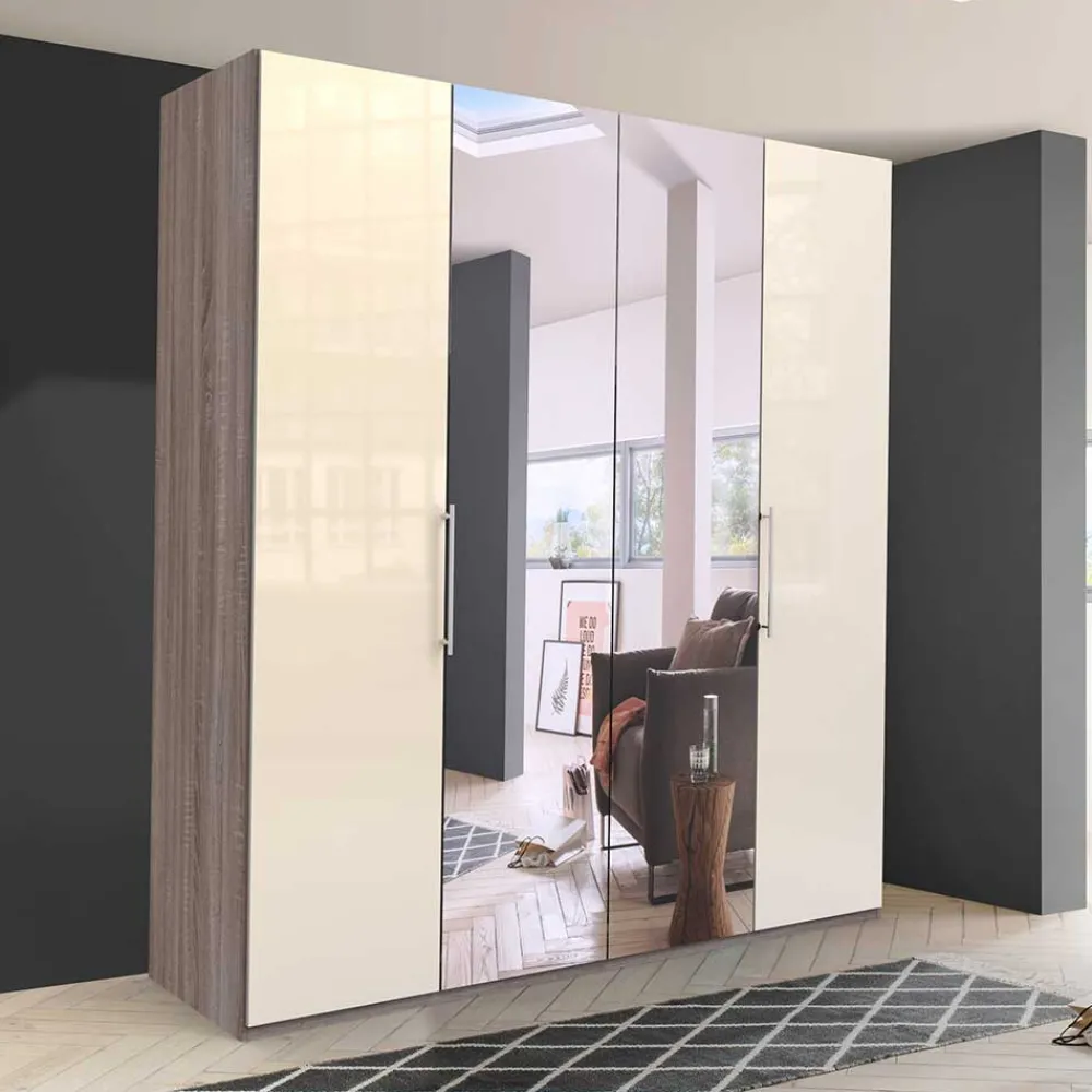 Spiegel Kleiderschrank Burna*Pharao24 Clearance