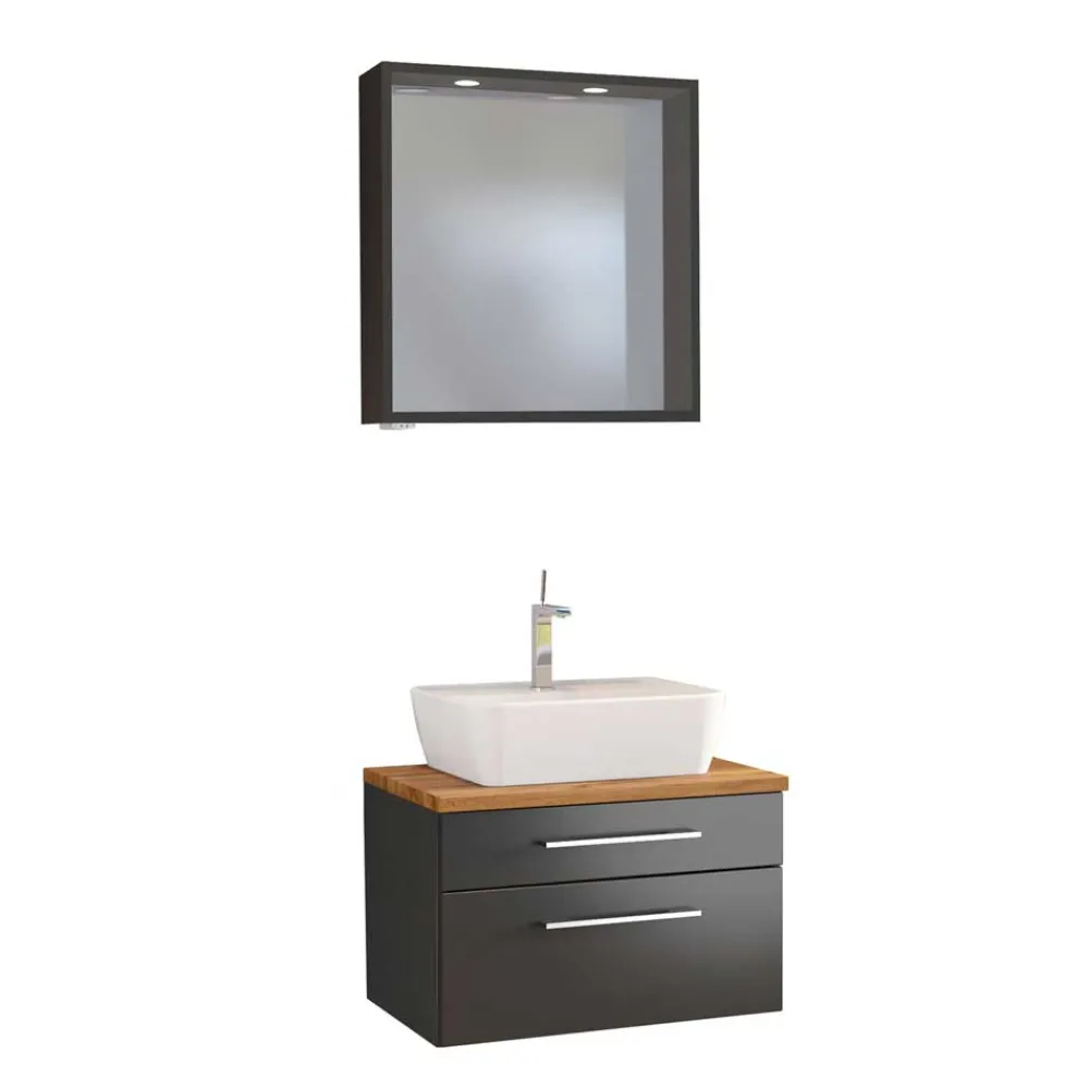 New Spiegel und Waschtisch Hayos Badmöbel Sets