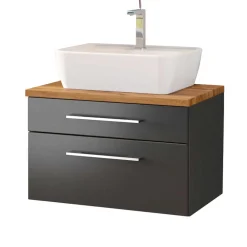 New Spiegel und Waschtisch Hayos Badmöbel Sets