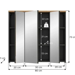 Spiegelschrank Alexandro Spiegelschränke
