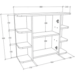Clearance Spiegelschrank Bad Osmin Badezimmerschränke|Spiegelschränke