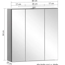 Spiegelschrank Pegruan*Pharao24 New