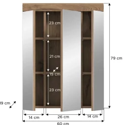 Hot Spiegelschrank Silba Spiegelschränke