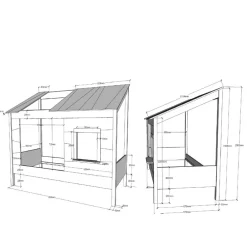 Hot Spielbett Plodi Kinder Kinderbetten|Spielbetten