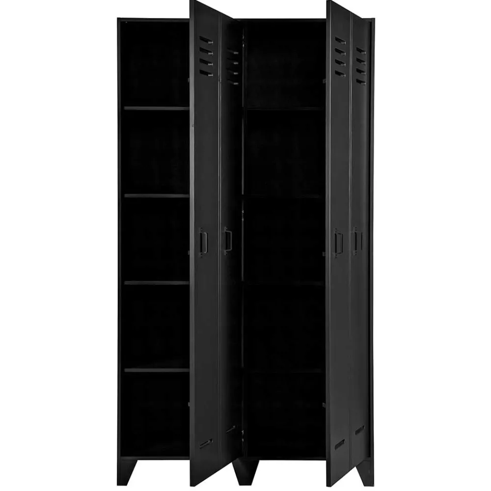 Outlet Spindoptik Schrank Donnys Drehtürenschränke|Massivholz Kleiderschränke