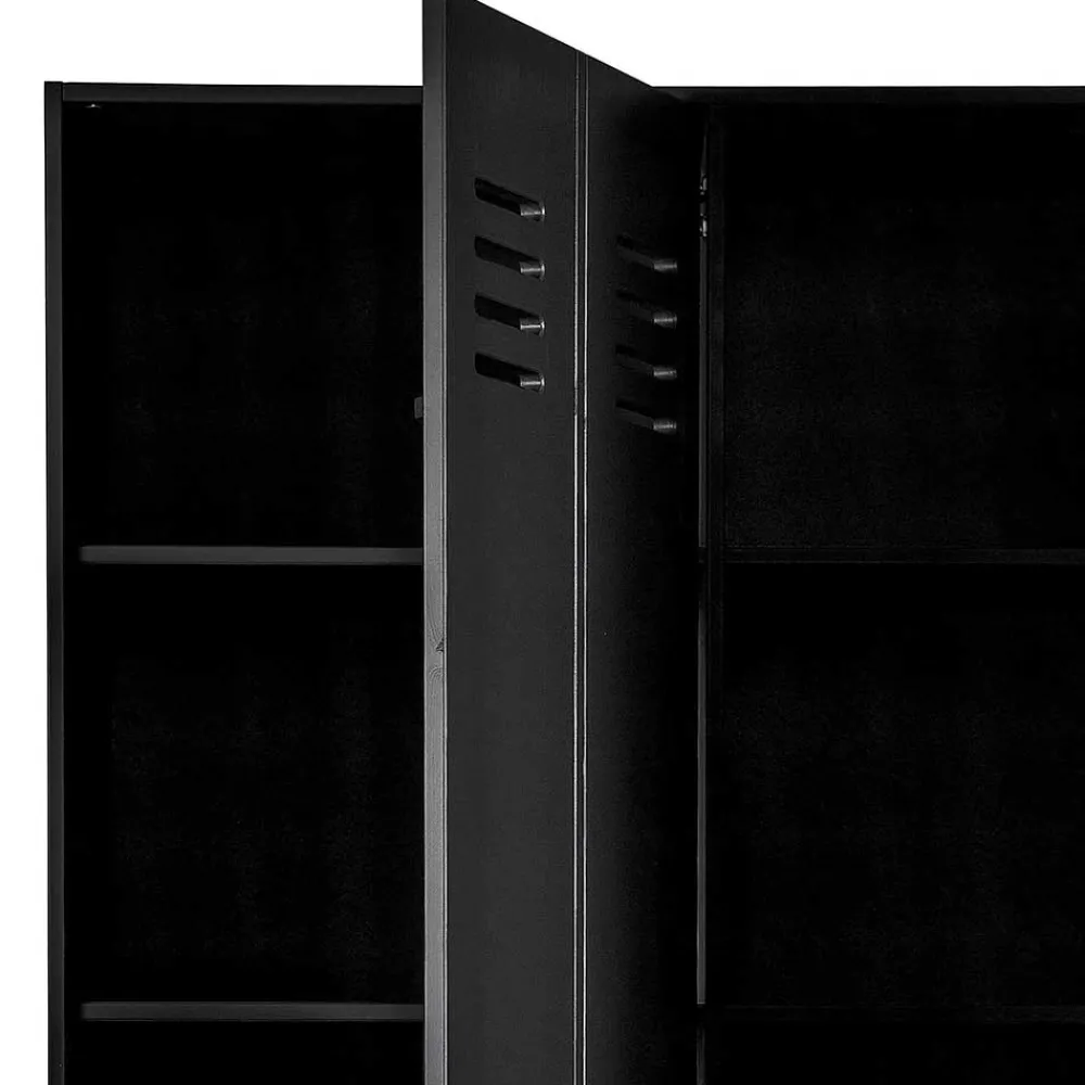 Outlet Spindoptik Schrank Donnys Drehtürenschränke|Massivholz Kleiderschränke