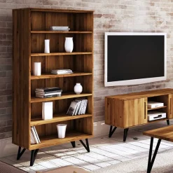 Best Standregal Cariasca Wohnzimmerregale|Massivholzregale