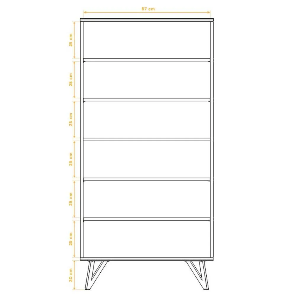 Best Standregal Cariasca Wohnzimmerregale|Massivholzregale