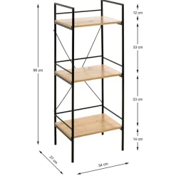 Standregal Hajana Wohnzimmerregale|Bücherregale