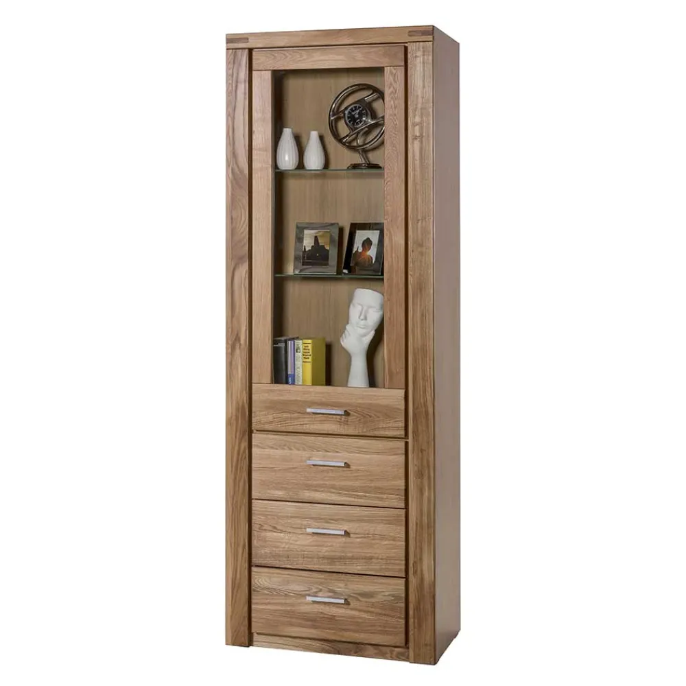 Hot Standvitrine Doncerta Wohnzimmerschrank|Massivholz Schränke
