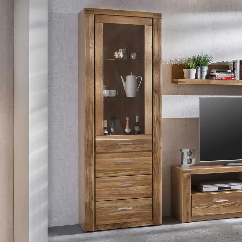 Hot Standvitrine Doncerta Wohnzimmerschrank|Massivholz Schränke