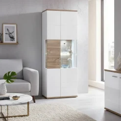 Sale Standvitrine Gazino Wohnzimmerschrank|Vitrinenschrank