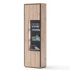 Standvitrine Geronda Vitrinenschrank|Wohnzimmervitrinen