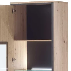 Standvitrine Geronda Vitrinenschrank|Wohnzimmervitrinen