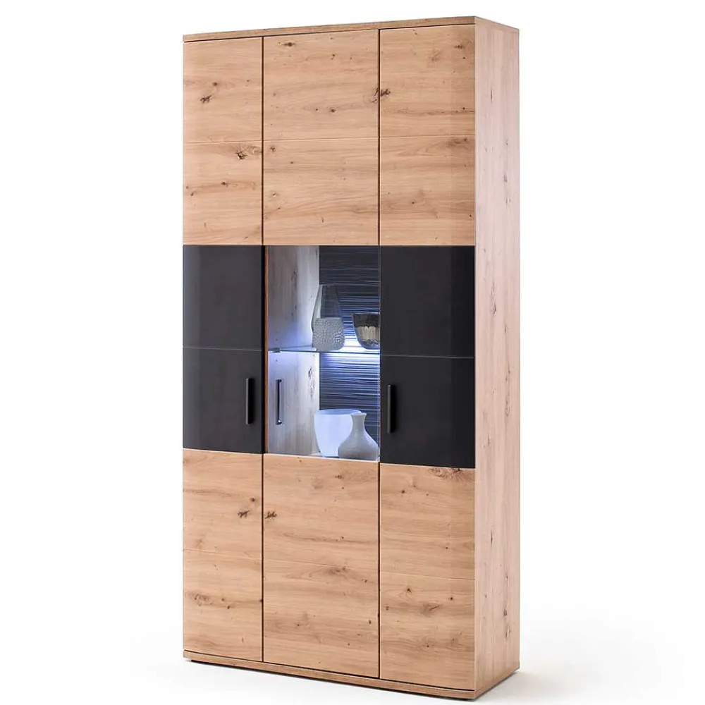 Online Standvitrine Lucisa Vitrinenschrank|Stauraumvitrinen