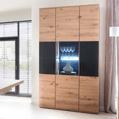 Online Standvitrine Lucisa Vitrinenschrank|Stauraumvitrinen