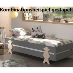 Outlet Stapelbett Kinderzimmer Megana Kinder Kinderbetten