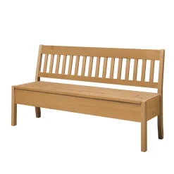 Outlet Stauraumbank Lienna Massivholzmöbel|Küchenbank