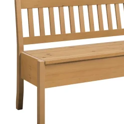 Outlet Stauraumbank Lienna Massivholzmöbel|Küchenbank