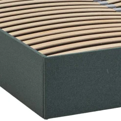 Best Stauraumbett Dunkelgrün 140x200 cm Florynn Funktionsbetten|Schubkastenbetten