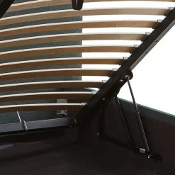 Best Stauraumbett Dunkelgrün 140x200 cm Florynn Funktionsbetten|Schubkastenbetten