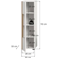 Stauraumvitrine Diego*Pharao24 Hot