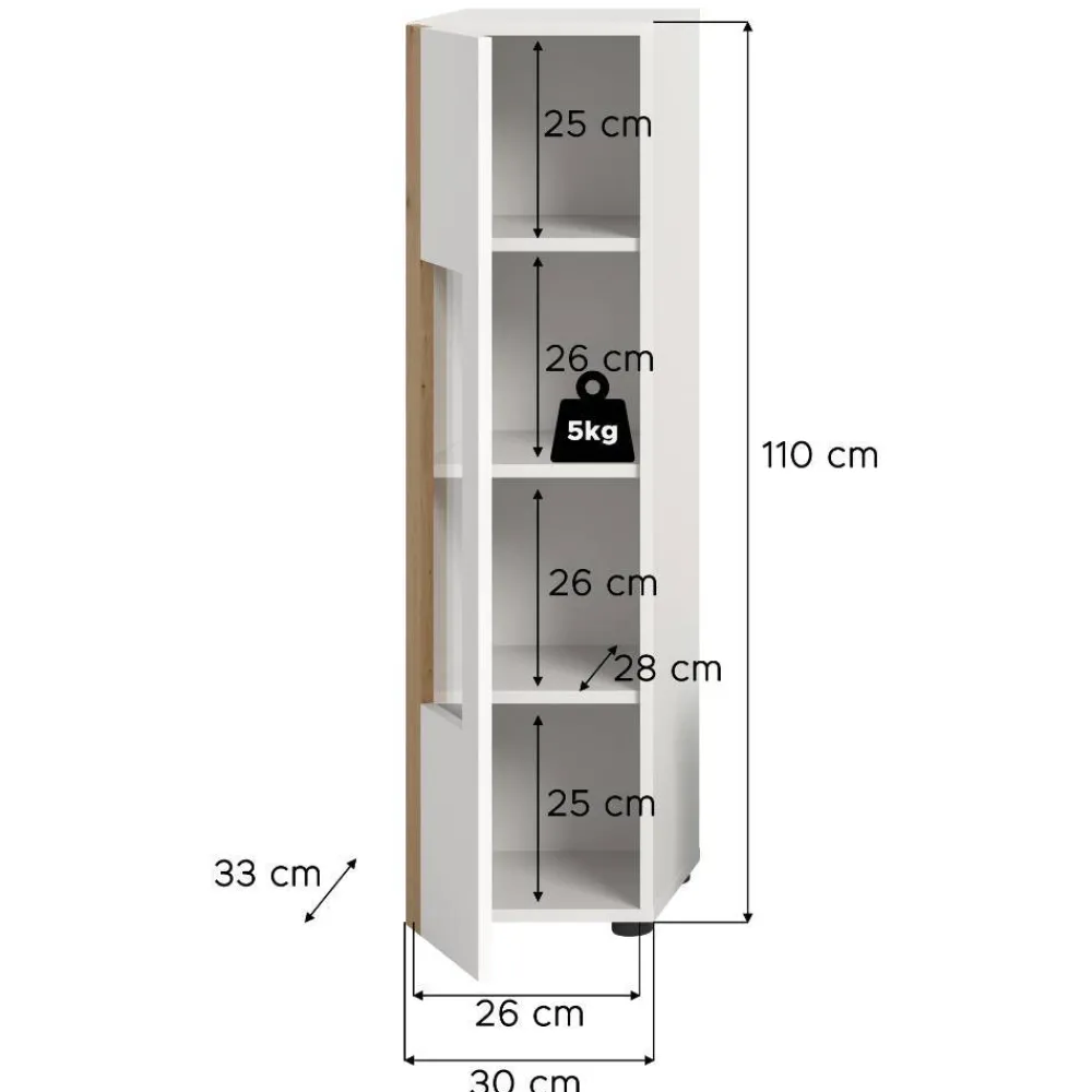 Stauraumvitrine Diego*Pharao24 Hot
